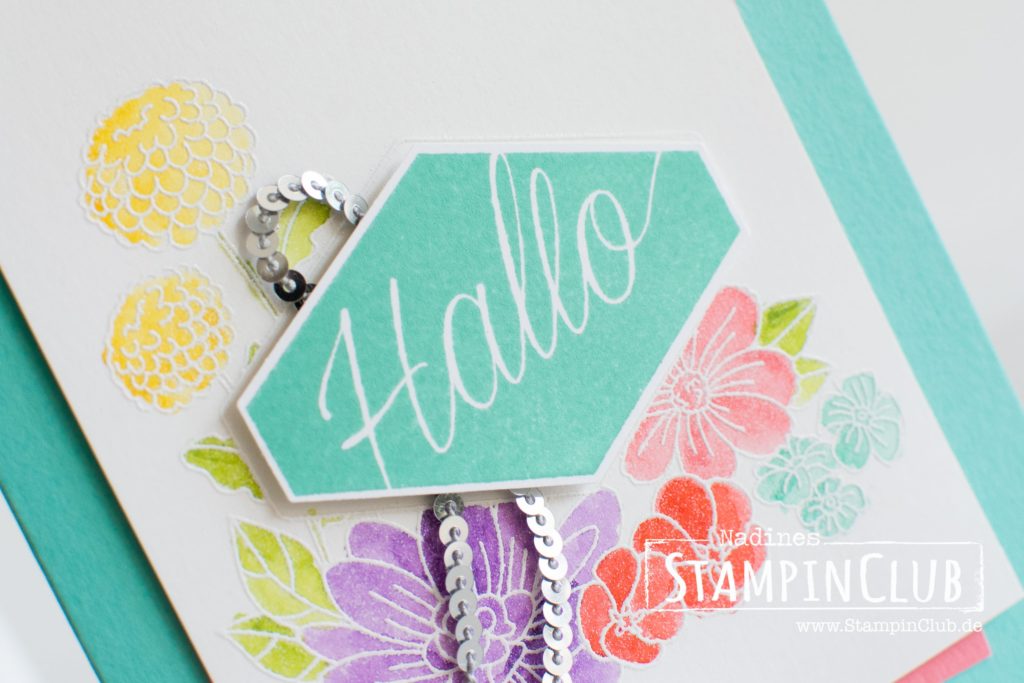 Stampin' Up!, Blumiges Etikett, Accented Blooms