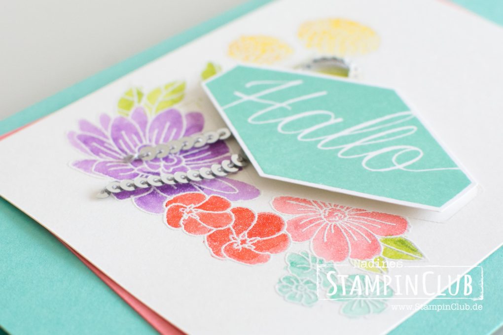 Stampin' Up!, Blumiges Etikett, Accented Blooms