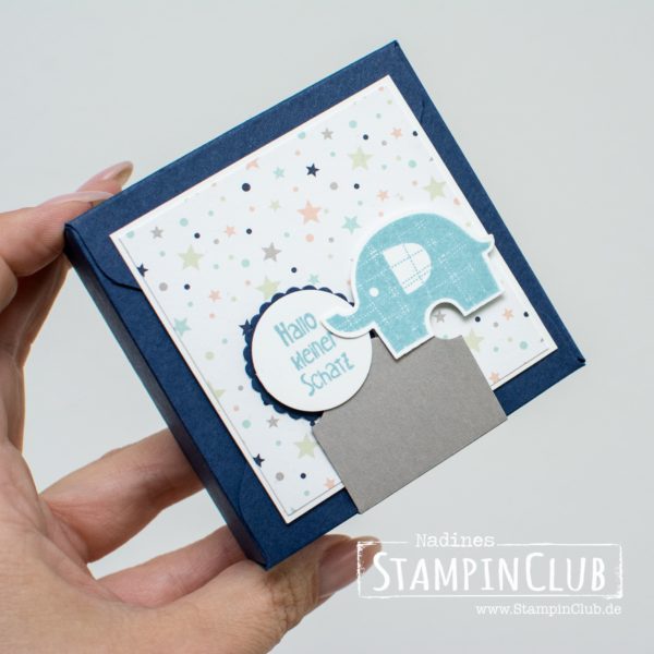 Stampin' Up!, StampinClub, Elefantastisch, Little Elephant, DP Sternenhimmel, DSP Twinkle Twinkle