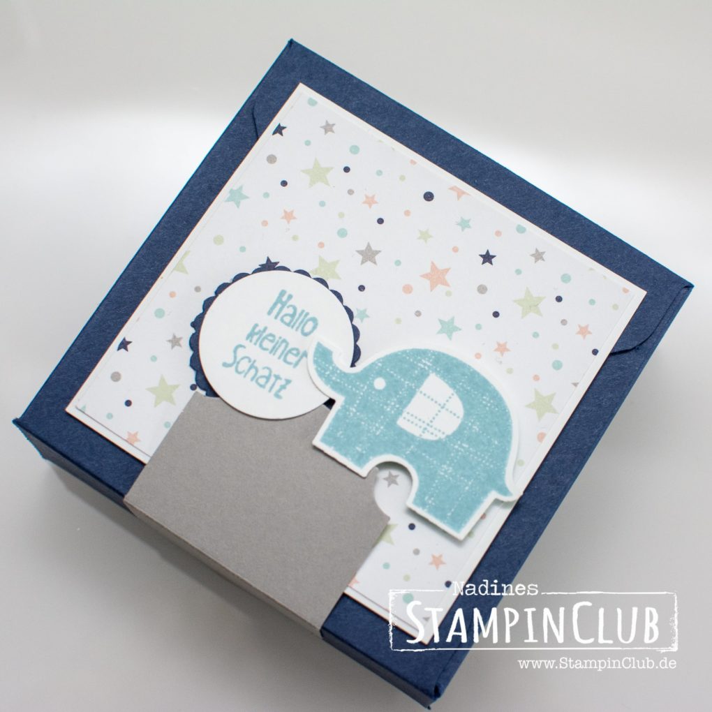 Stampin' Up!, StampinClub, Elefantastisch, Little Elephant, DP Sternenhimmel, DSP Twinkle Twinkle
