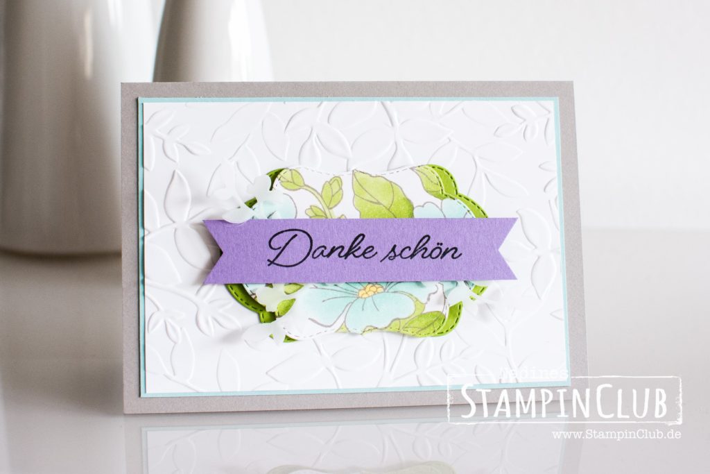 Stampin' Up!, StampinClub, Farbenfroh durchs Jahr, Blended Season, Framelits Bestickt durchs Jahr, Stitched Seasons Framelits, Stampin' Blends Alkoholmarker