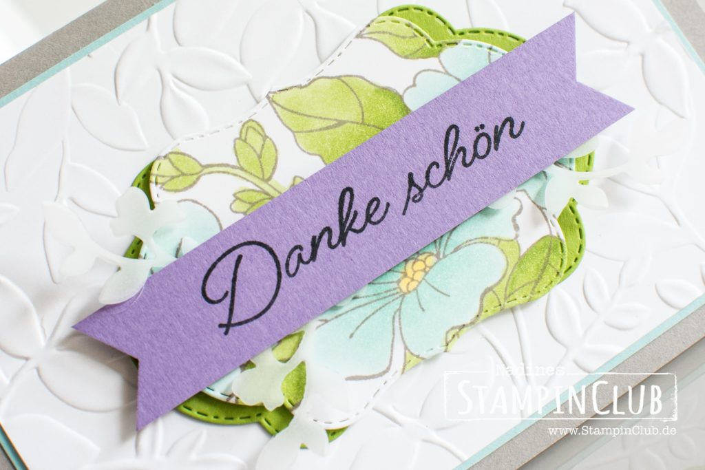 Stampin' Up!, StampinClub, Farbenfroh durchs Jahr, Blended Season, Framelits Bestickt durchs Jahr, Stitched Seasons Framelits, Stampin' Blends Alkoholmarker