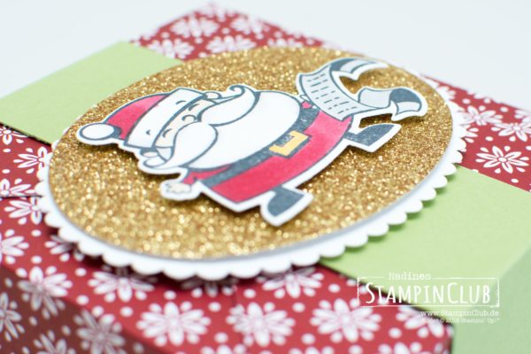 Stampin' Up!, StampinClub, Weihnachtswerkstatt Signs of Santa, Framelits Weg zum Weihnachtsmann. Santas Signpost Framelits, DP Elegante Weihnachten