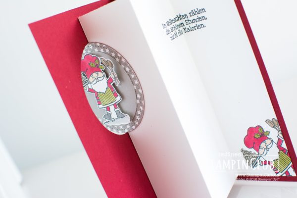 Stampin' Up!, StampinClub, Flip-Flop-Karte, Heiter bis Weihnachtlich, So Santa