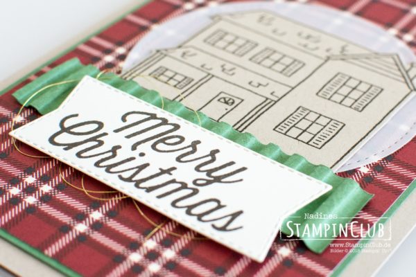 Stampin' Up!, StampinClub, Farmhouse Christmas, Farmhaus Framelits, Hüttenromantik