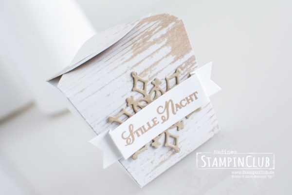 Stampin' Up!, StampinClub, Wintermärchen, Snow is Glistening, Thinlits Formen Schneegestöber, Snowfall Thinlits Dies, Thinlits Formen Zum Mitnehmen, Takeout Thinlits Dies