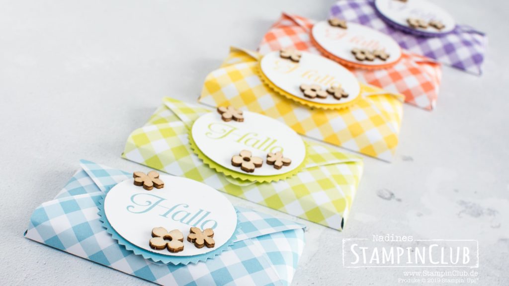 Stampin' Up!, StampinClub, Stanz- und Falzbrett für Umschläge, In Blüten gerahmt, Floral Frames, Stanze Sonne