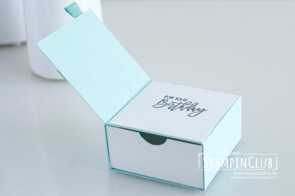 Stampin' Up!, StampinClub, Schubladen-Box, Birthday Cheer