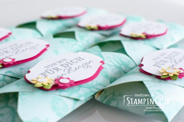 Stampin' Up!, StampinClub, DP Teestube, Stanze Wunsch-Etikett, Einfach so