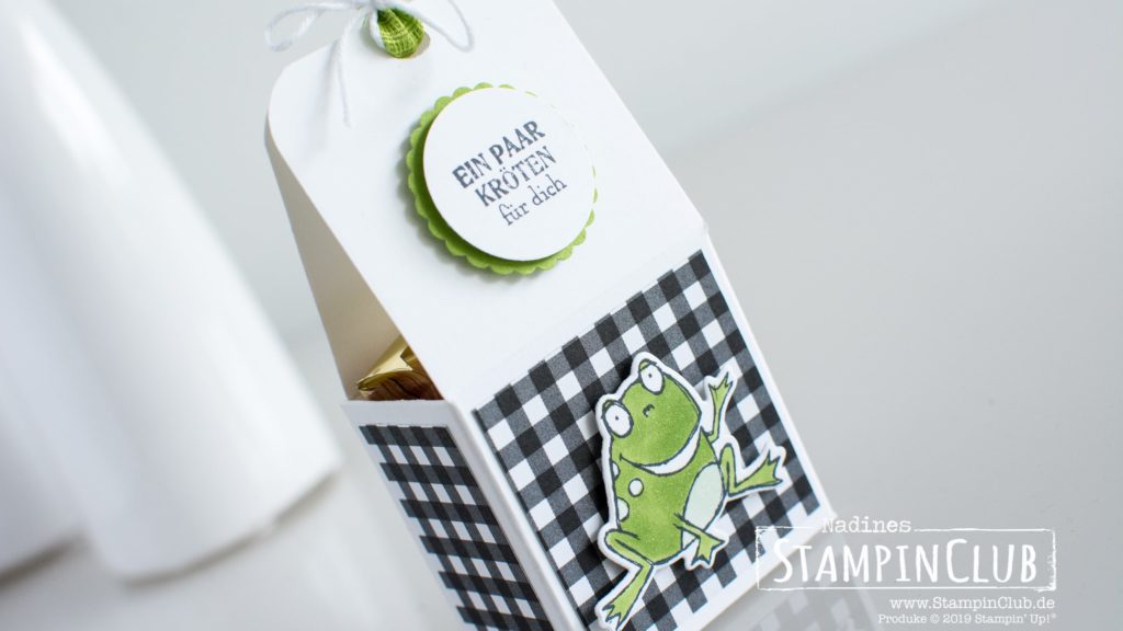 Stampin' Up!, StampinClub, Gable Box, Froschkönig, Schmetterlingsvielfalt