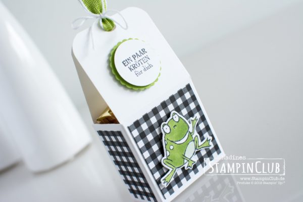 Stampin' Up!, StampinClub, Gable Box, Froschkönig, Schmetterlingsvielfalt