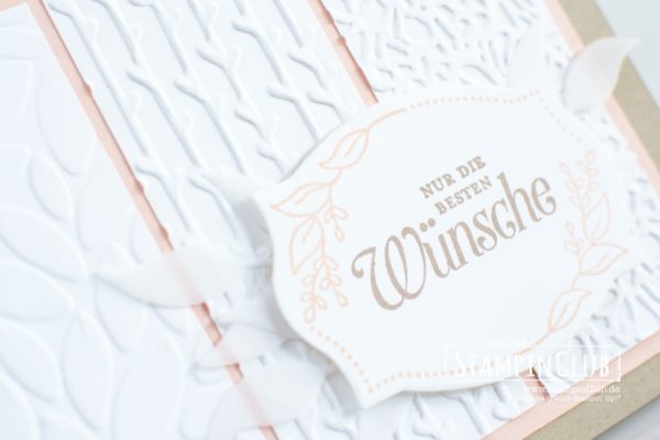 Stampin' Up!, StampinClub, In Blüten gerahmt, Framelits Rankenrahmen, Foliage Frame Framelits, Blättermeer, Florales Duo