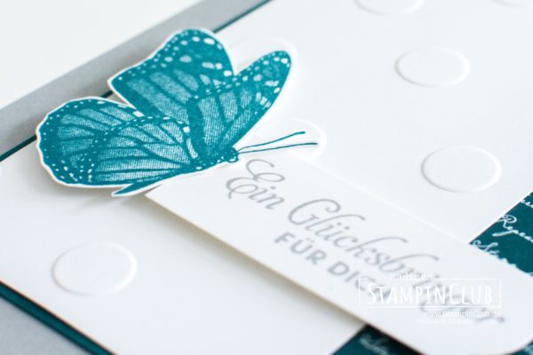 Stampin' Up!, StampinClub, Schwärme vor Glück, Butterfly Wishes, Gut gepunktet
