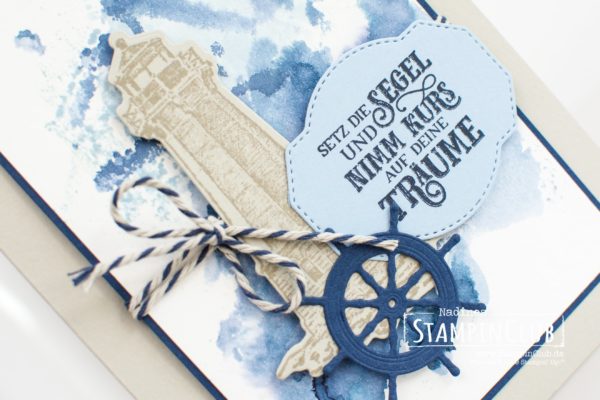 Stampin' Up!, StampinClub, Setz die Segel, Sailing Home, Stanzformen Luv und Lee, Smooth Sailing Dies