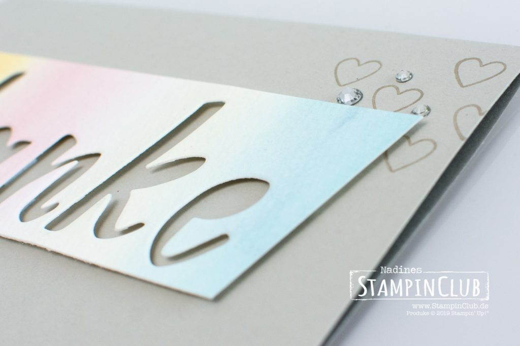 Stampin' Up!, StampinClub, Gut definiert, Praiseworthy Prose, Stanzformen Handgeschrieben, Hand-Lettered Prose Dies