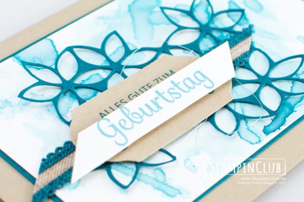 Stampin' Up!, StampinClub, Stanzformen Herrliche Hintergründe, Tasteful Backgrounds Dies, Karte Diem, Here's a Card, Stanze Zeitloses Etikett, Timeless Label