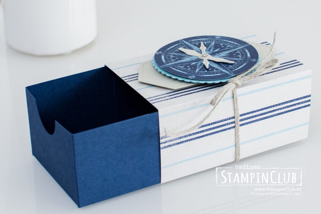 Stampin' Up!, StampinClub, Verpackung, Designerpapier Meer der Möglichkeiten, Kompass