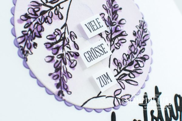 Stampin' Up!, StampinClub, Soft spring, Stanzformen Wunschworte, Word Wishes Dies, Jahr voller Grüße, A Wish for Everything