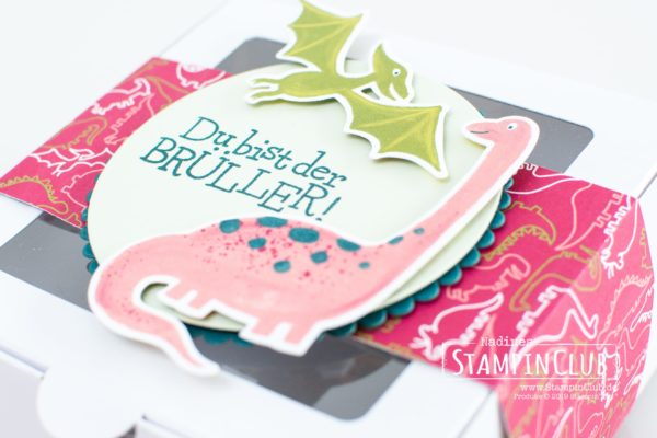 Stampin' Up!, StampinClub, Dufte Dinos, Dino Days, Stanzformen Dinos, Dino Dies, Designerpapier Im Dino-Land, Dinoroar DSP