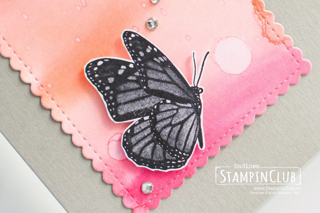 Stampin' Up!, StampinClub, Stanzformen So hübsch bestickt, Stitched So Sweetly Dies, Schwärme voll Glück