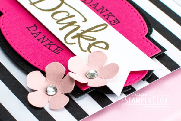 Stampin' Up!, StampinClub, Upcycling, So gesagt, So sentimental, Stanzformen So hübsch bestickt, Stitched So Sweetly Dies, Stanze Kleine Blume