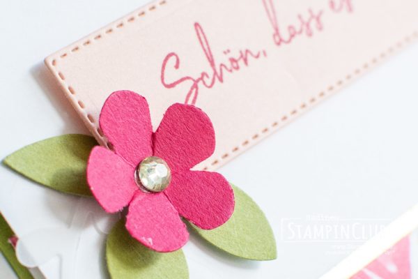 Stampin' Up!, StampinClub, Designerpapier Mit Stil & Klasse, Zum Geburtstag für dich, Stanze Kleine Blume, Stanzformen Dekorative Rahmen, Ornate Layers Dies