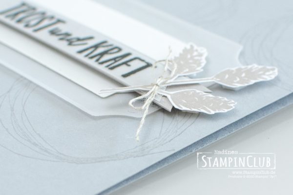 Stampin' Up!, StampinClub, Trost und Kraft, Comfort & Hope,Stanzformen Bezaubernde Etiketten