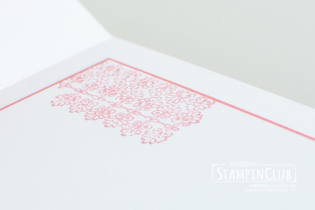 Stampin' Up!, StampinClub, Designerpapier Ganz mein Geschmack, Prägeform Textil mit Stil, Geschmackvoll gestaltet, Stanzformen Etiketten mit Stil, Stanzformen Ewige Zweige