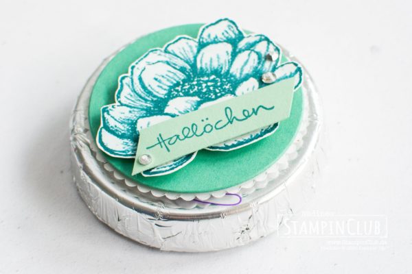 Stampin' Up!, StampinClub, Geschmackvoll gestaltet, Tasteful Touches, Zauberhafte Grüße, Lovely You, Stanzformen Lagenweise Kreise