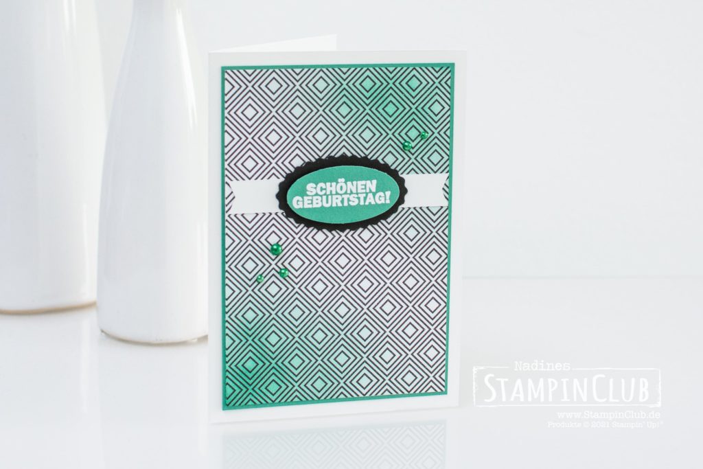 Stampin' Up!, StampinClub, So gut wie perfekt, Approaching Perfection, Sale-A-Bration, Designerpapier Wahre Liebe, True Love DSP, Blending-Pinsel, Blending Brushes, Stanze Oval-Duo, Double Oval Punch