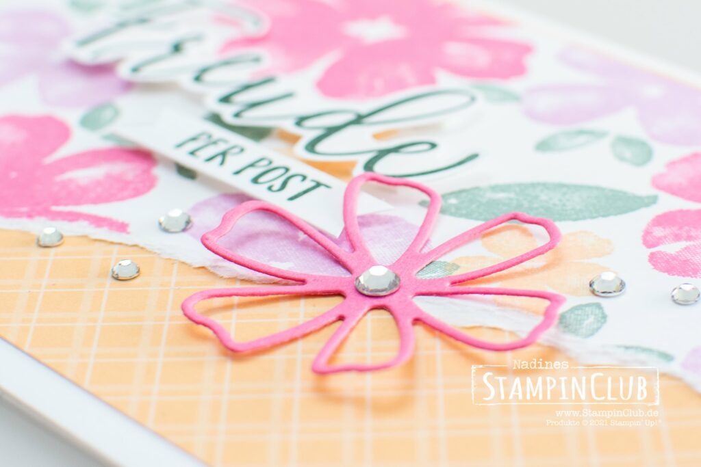 Stampin' Up!, StampinClub, Blumen voller Freude, Pretty Perennials, Stazformen Herrlich blumig, Perennial Petals Dies, InColor 2021-2023