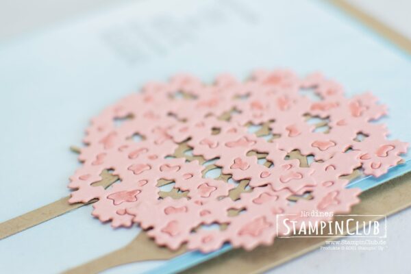Stampin' Up!, StampinClub, Gedanken und Grüße, Inspired Thoughts, Stanzformen Unter den Bäumen, Inspiring Canopy Dies