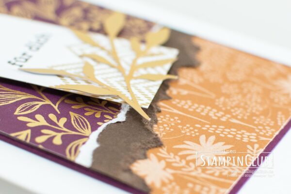 Stampin' Up!®, StampinClub, Besonderes Designerpapier Herbstwunder, Blackberry Beauty Speciality DSPZierelemente-Mix Herbstwunder, Blackberry Beauty Ephemera Pack