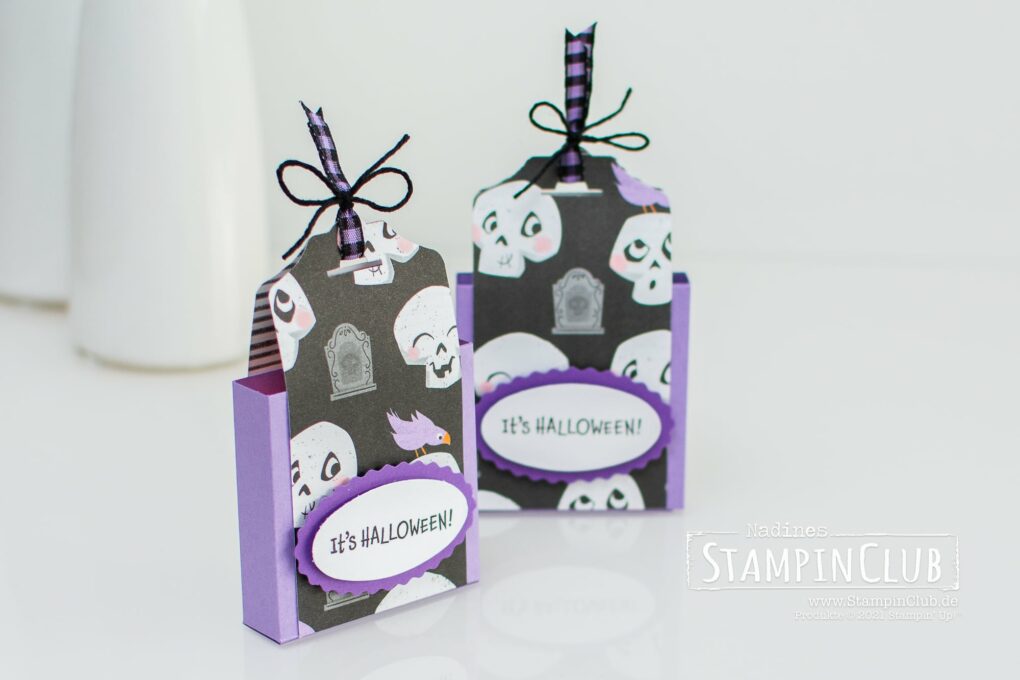 Stampin' Up!®, StampinClub, Designerpapier Heiteres Halloween, Cute Halloween DSP, Clever Cats. Reeses Peanut Butter Cups