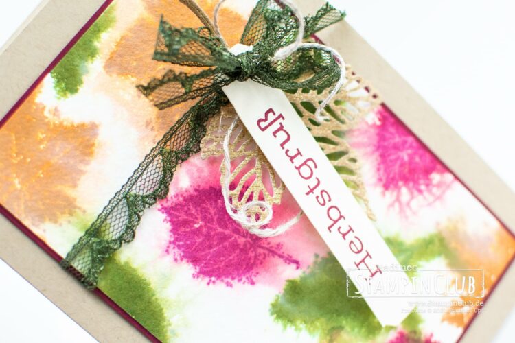 Leaves Stampin' Spritzer • Stampin‘ Up! Ideen