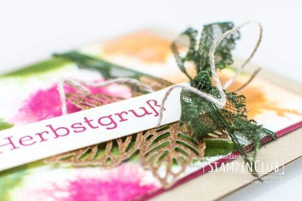 Stampin' Up!®, StampinClub, Gorgeous Leaves, Stampin' Spritzer, Stanzformen Blätterfantasie / Intricate Leaves Dies