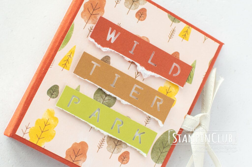 Stampin' Up!, StampinClub, Minialbum, Graupappe-Album, Herbst-Album, DESIGNERPAPIER 12" X 12" (30,5 X 30,5 CM) UND AUFKLEBERBOGEN SCHÖNE HERBSTTAGE, SWEET DAYS OF AUTUMN 12" X 12" (30.5 X 30.5 CM) DESIGNER SERIES PAPER & STICKER SHEET