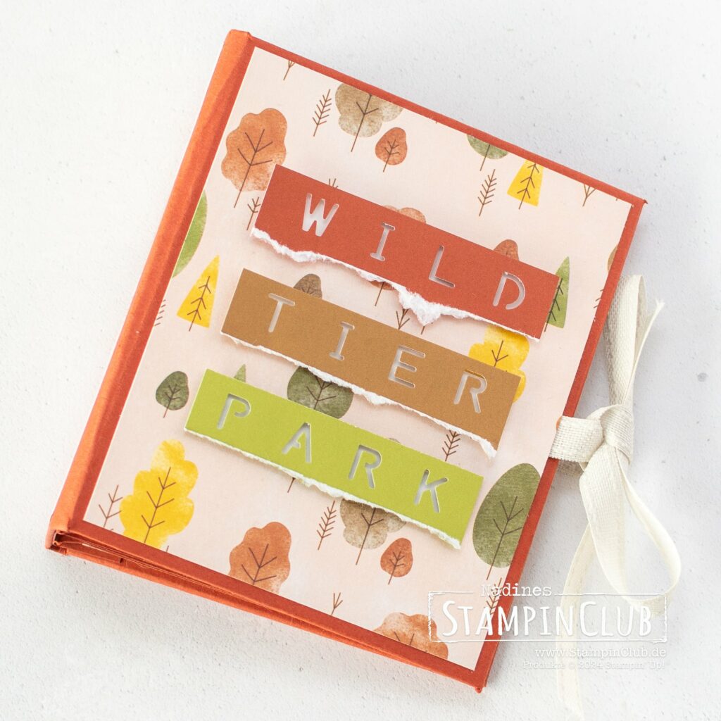 Stampin' Up!, StampinClub, Minialbum, Graupappe-Album, Herbst-Album, DESIGNERPAPIER 12" X 12" (30,5 X 30,5 CM) UND AUFKLEBERBOGEN SCHÖNE HERBSTTAGE, SWEET DAYS OF AUTUMN 12" X 12" (30.5 X 30.5 CM) DESIGNER SERIES PAPER & STICKER SHEET