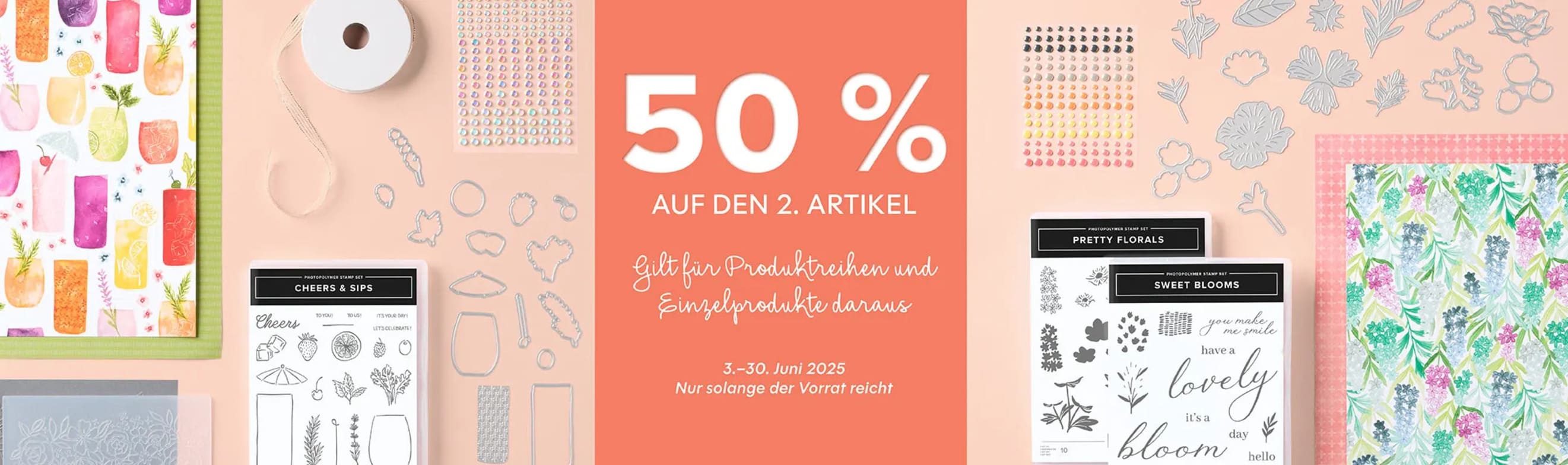 50% Aktion auf Produktreihenartikel
